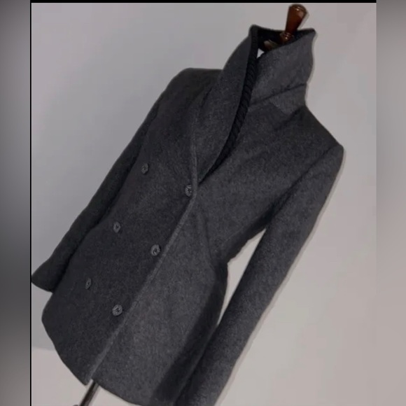 Maison Martin Margiela Jackets & Blazers - Maison Martin Margiela Paris Removable Collar Coat ITALY I 38 US 4 RARE.